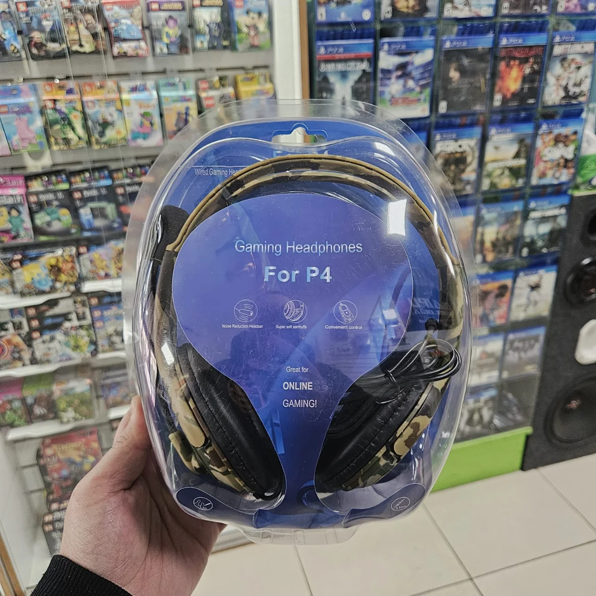 Auriculares Gaming para PlayStation 4 con Micrófono