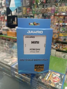 Conversor Jahro Mini HDMI a AV 1080p