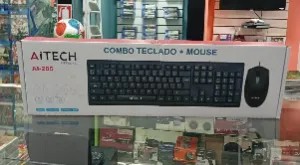 Combo AiTech AP-205 de teclado y mouse