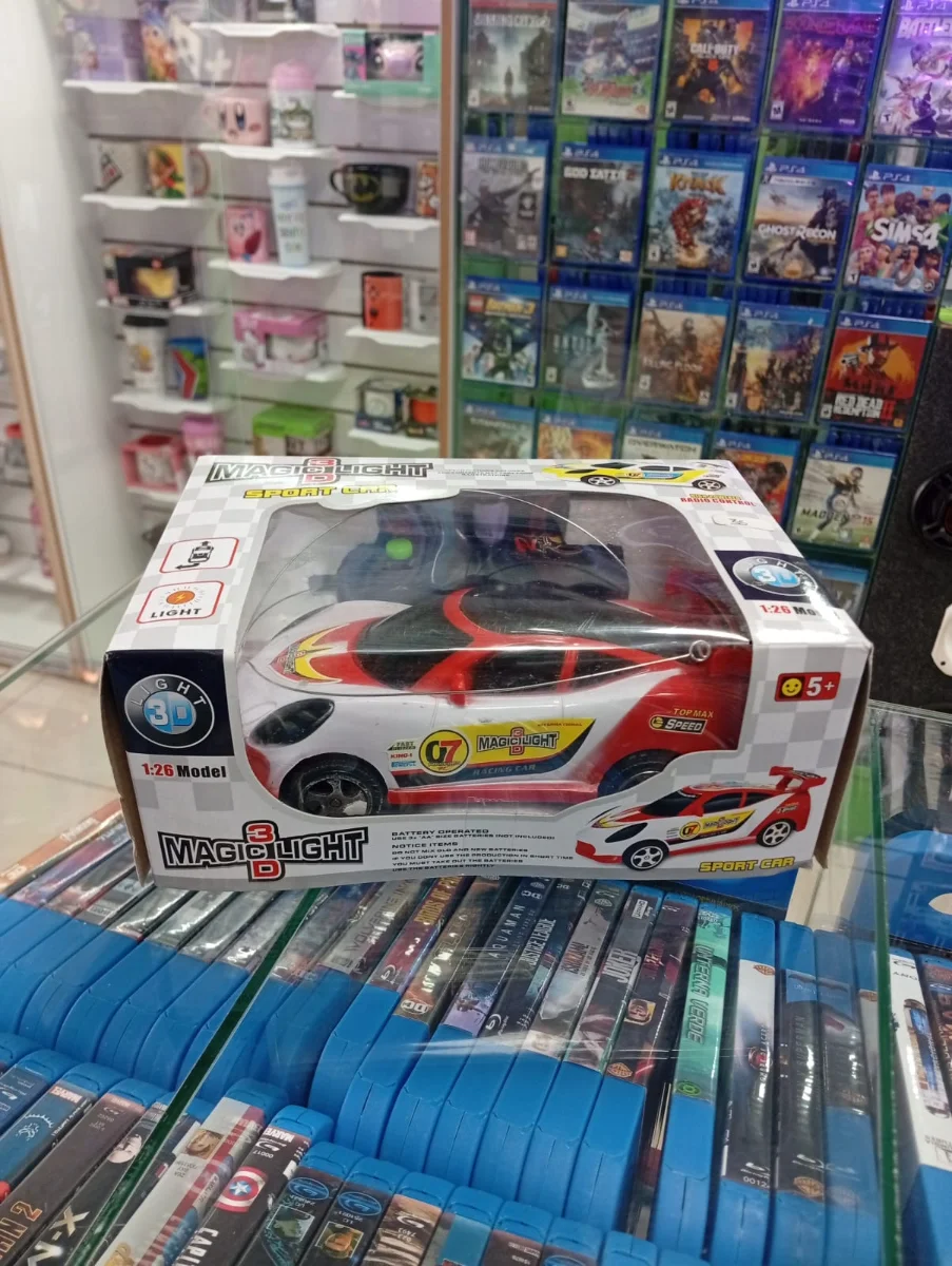Auto deportivo a control remoto Magic Light