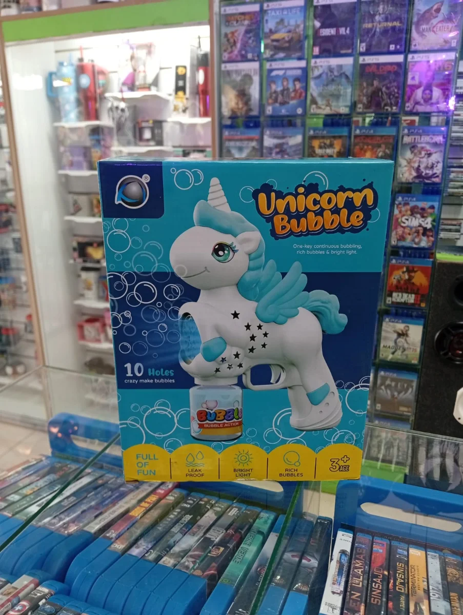 Lanzador de burbujas Unicorn Bubble