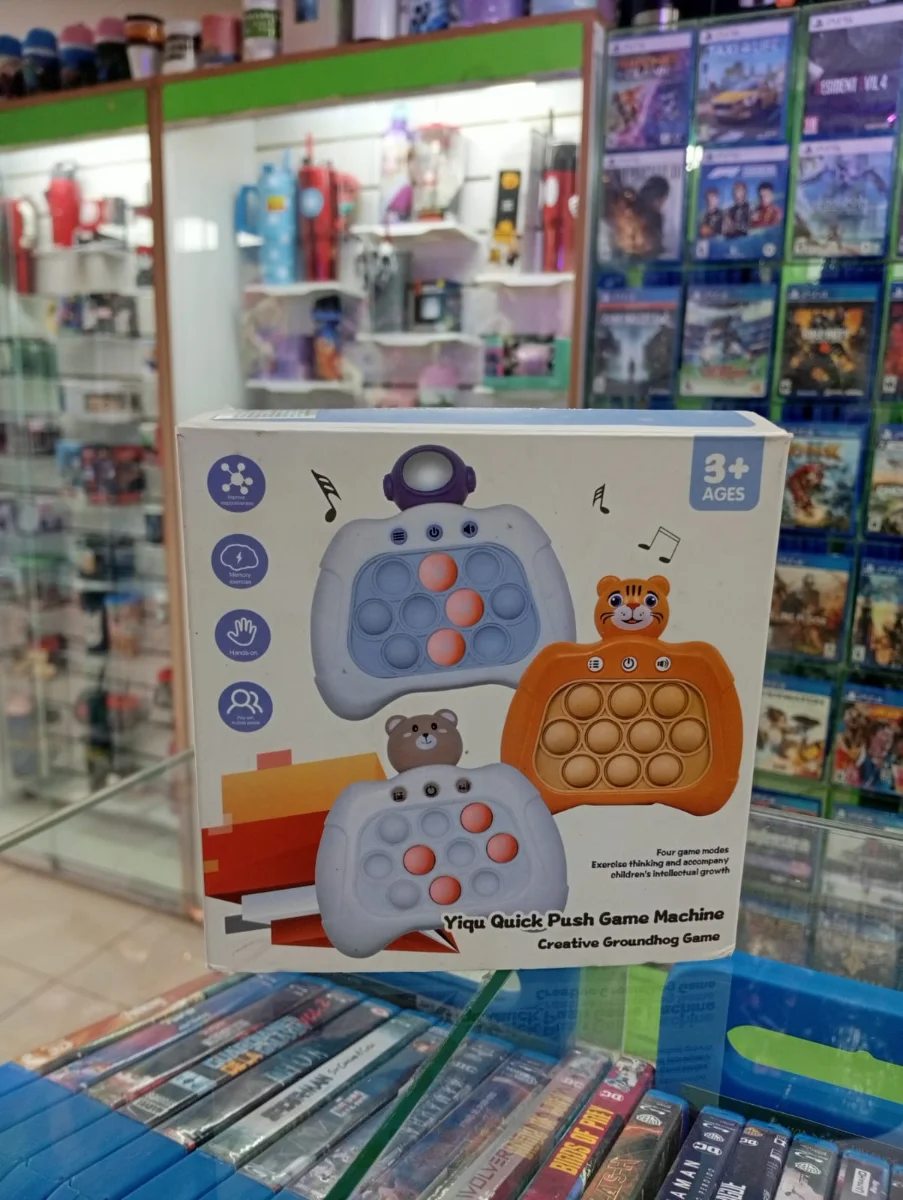 Juego electrónico Pop It de reacción rápida