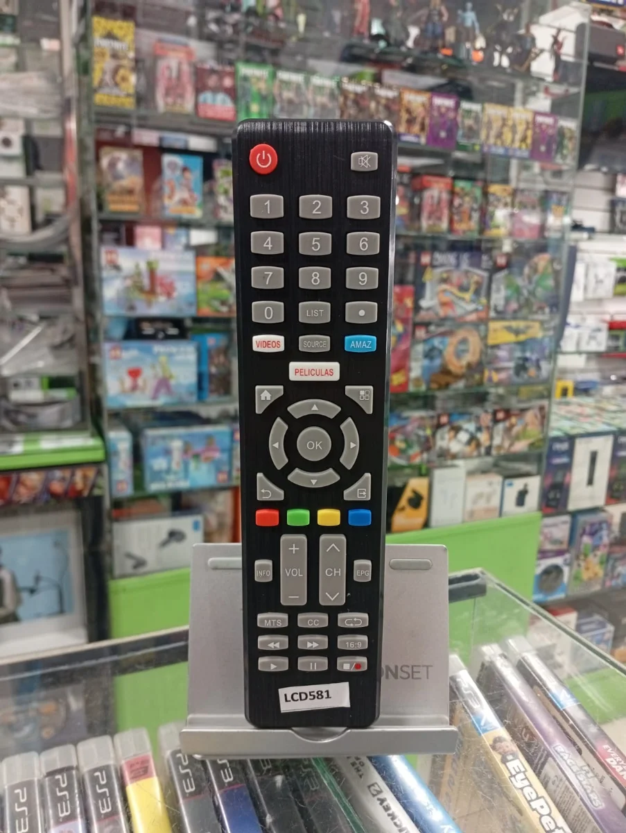 Control remoto para TV modelo LCD581