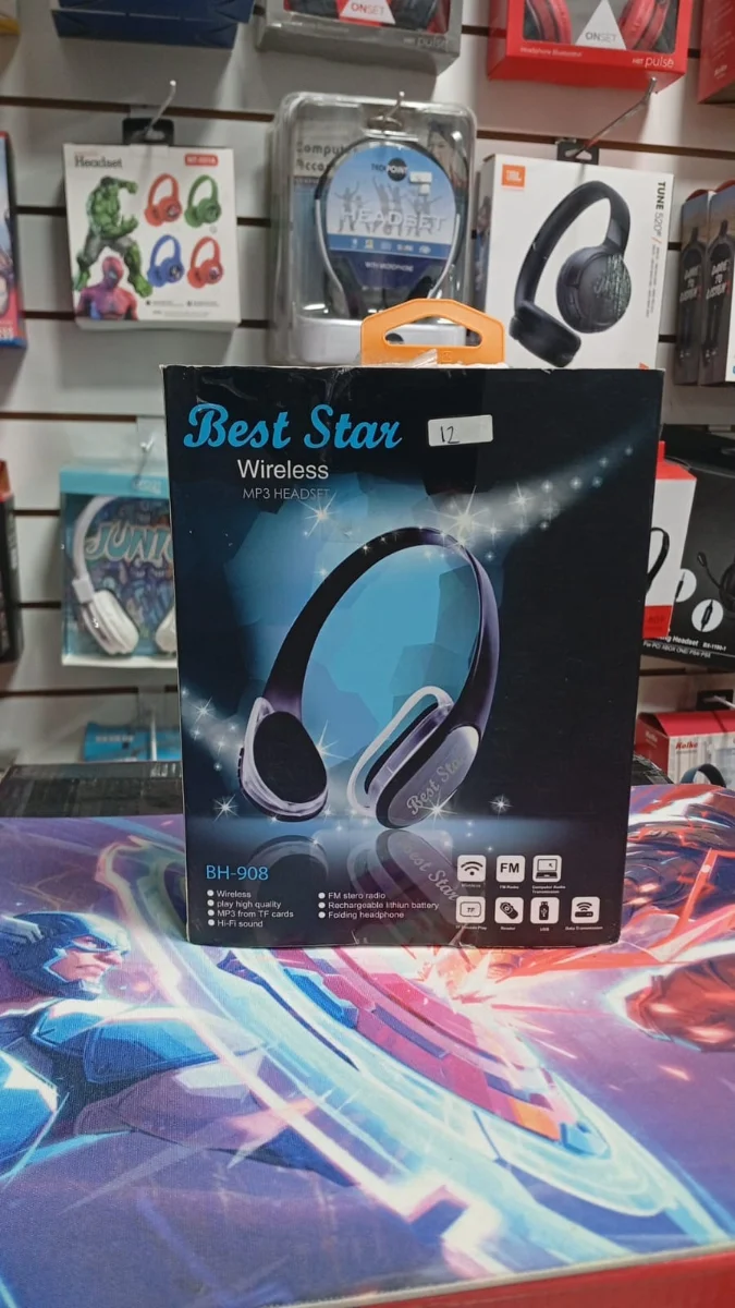 Auriculares Bluetooth Best Star MP3