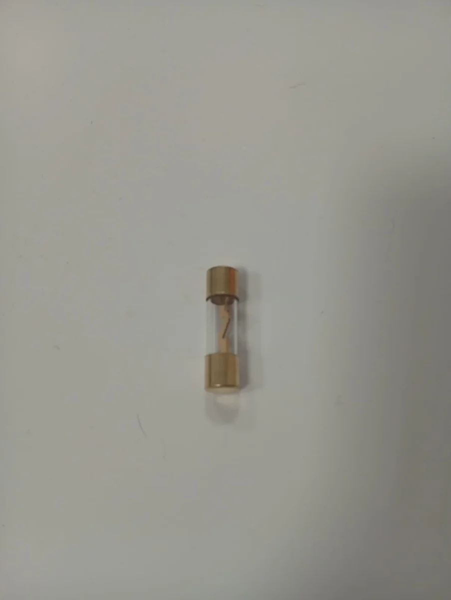Fusible de vidrio cilíndrico