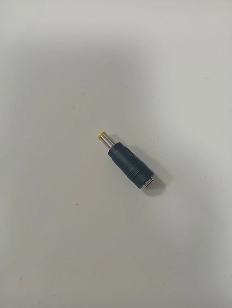 Adaptador DC macho a hembra tipo barril