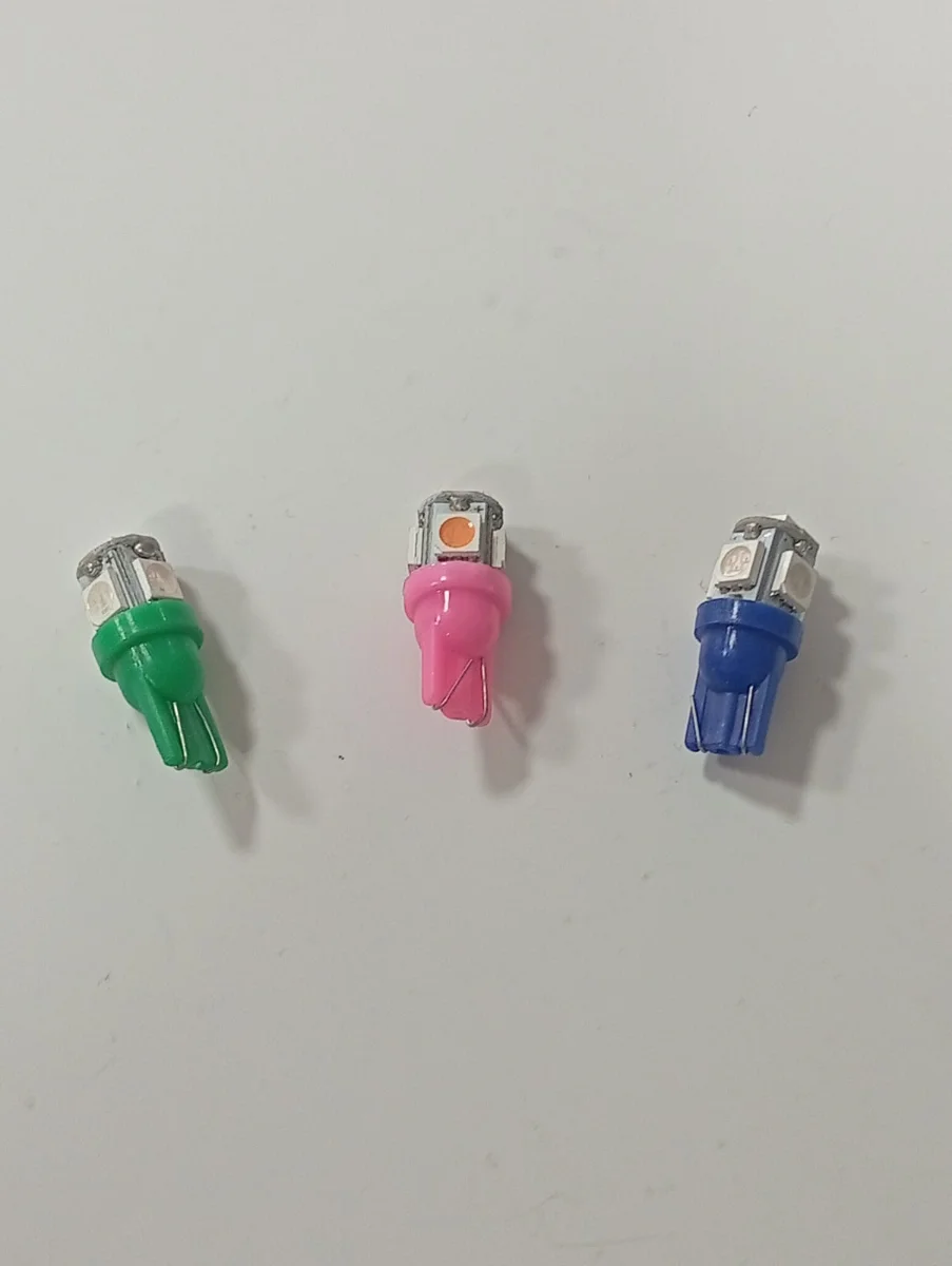 Set de lámparas LED indicadoras de colores