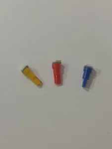 Set de terminales eléctricos aislados de colores
