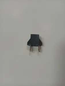 Ficha eléctrica macho con interruptor