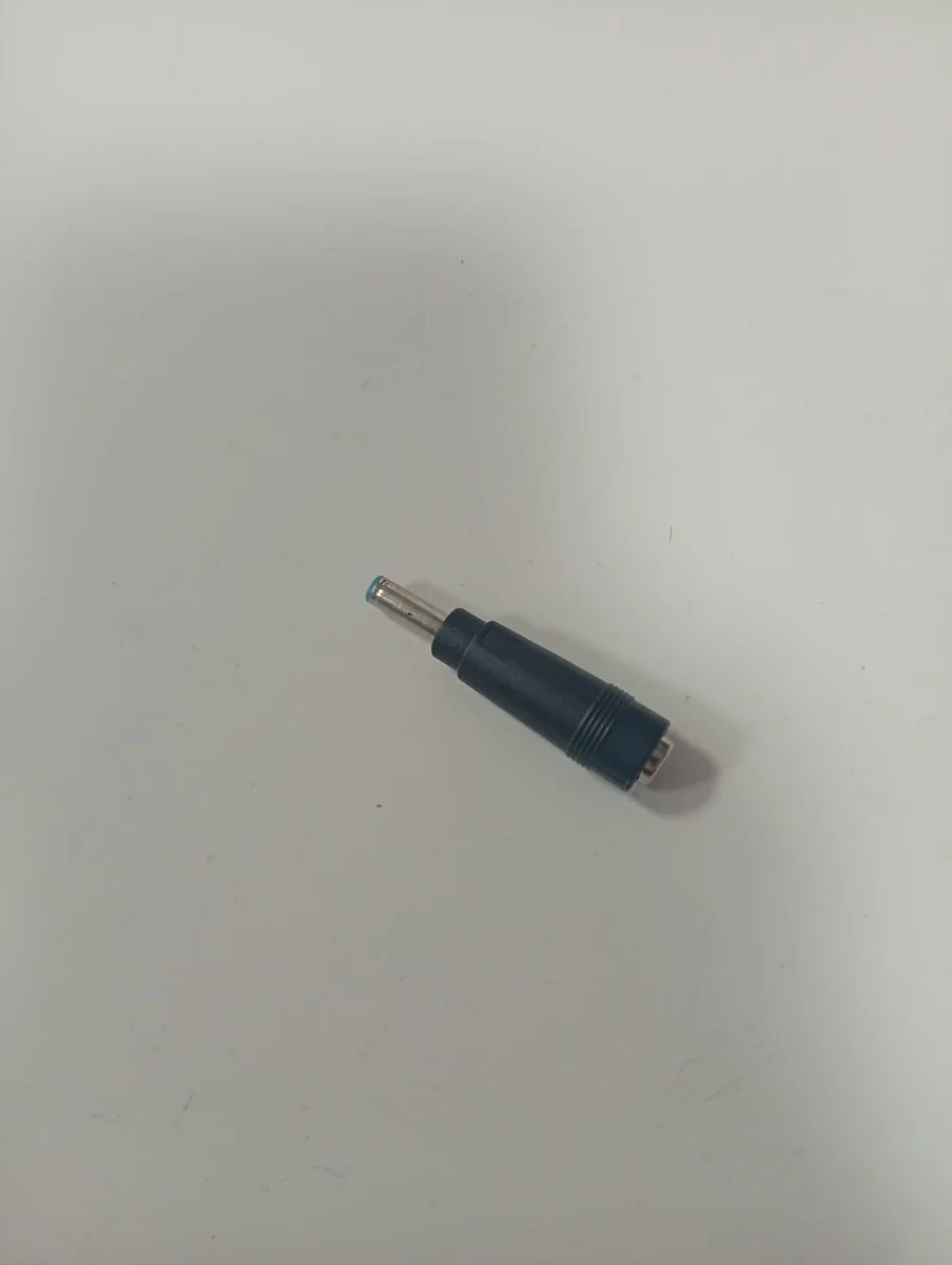 Adaptador DC macho a hembra tipo barril