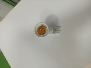 Portalámpara E27 con ficha de enchufe