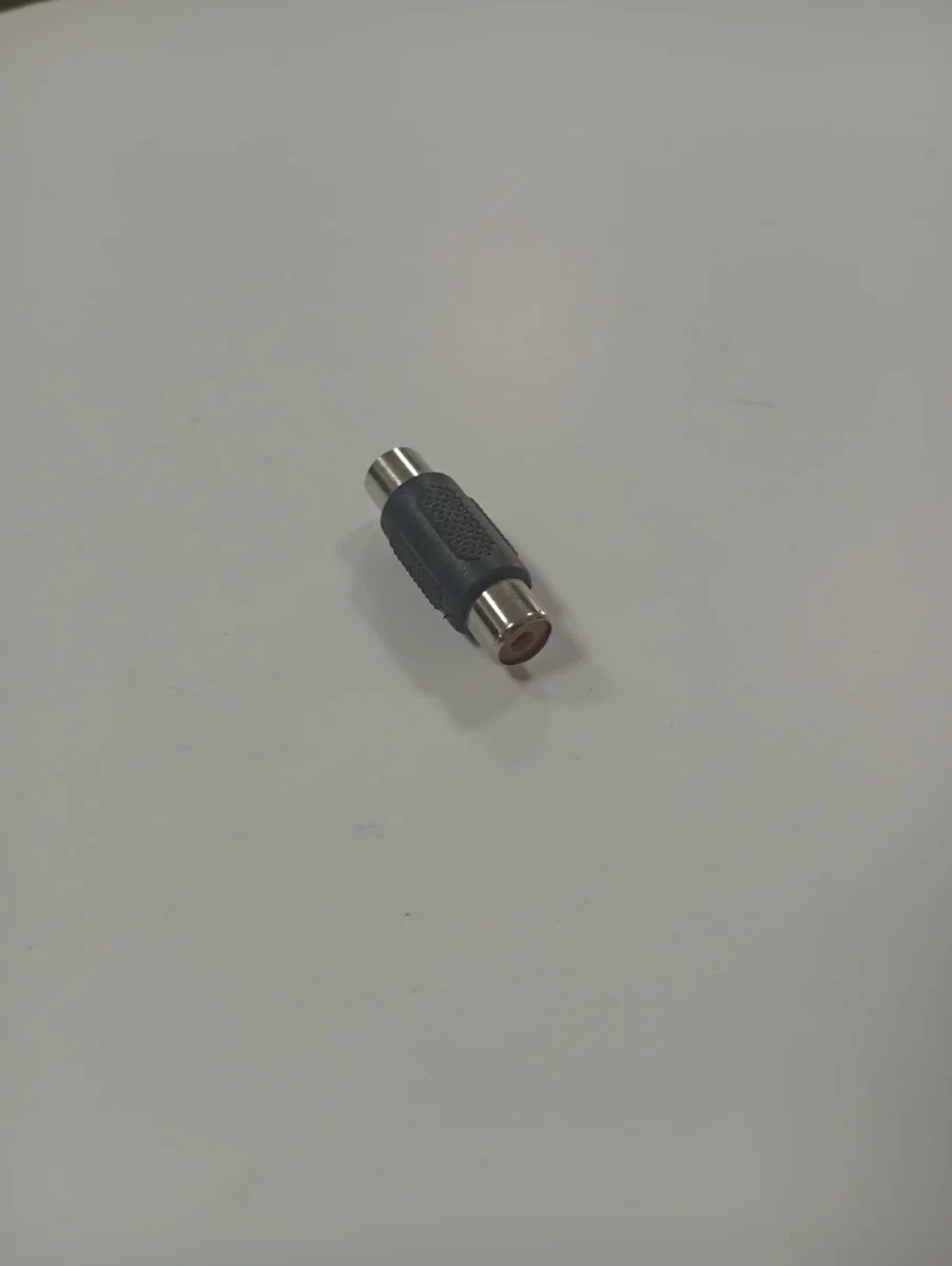Adaptador DC metálico tipo barril