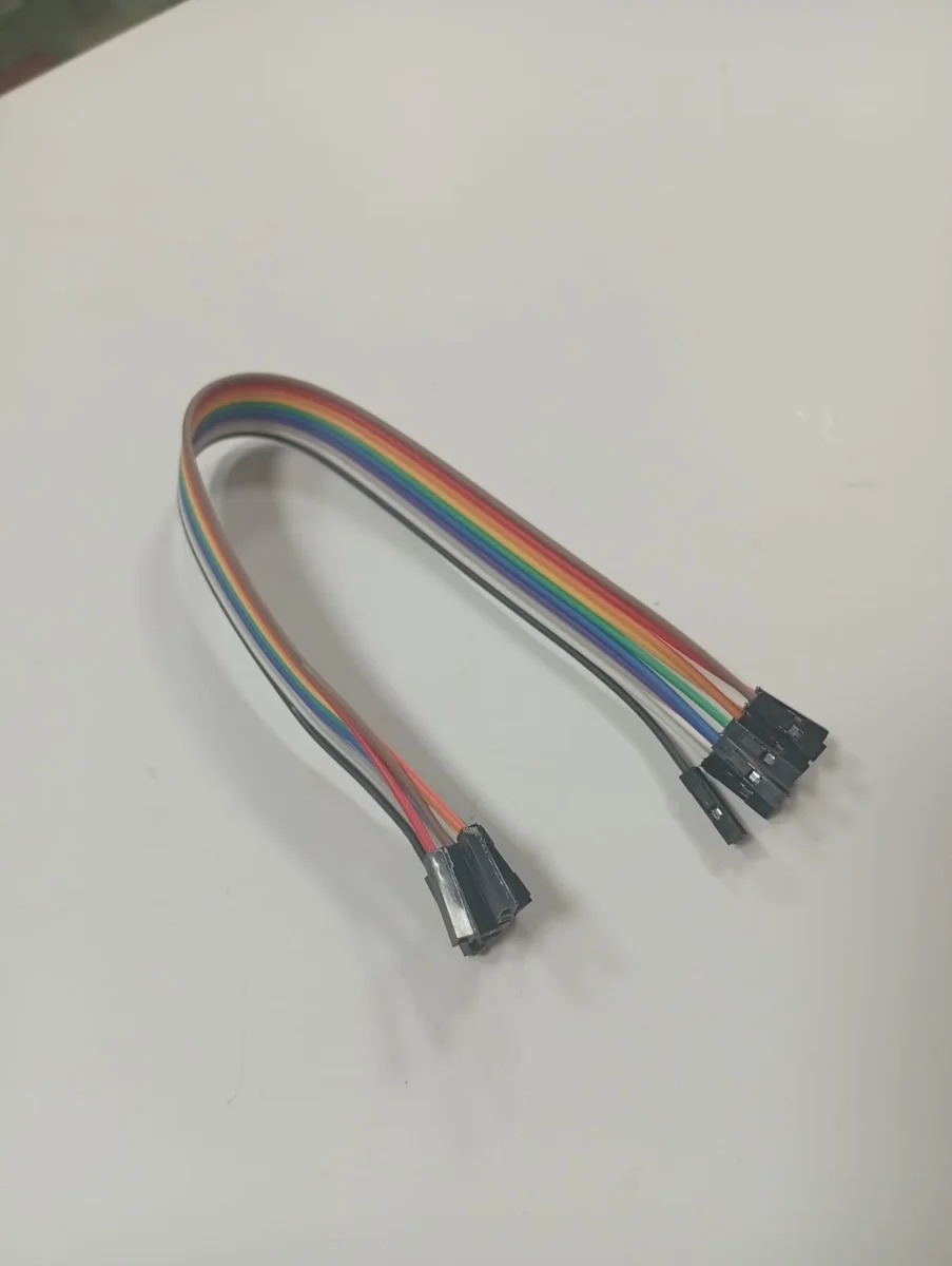 Juego de cables puente multicolor con conectores Dupont
