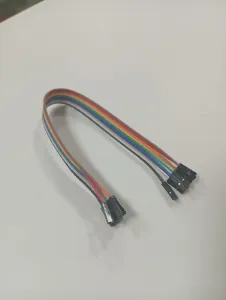 Juego de cables puente multicolor con conectores Dupont