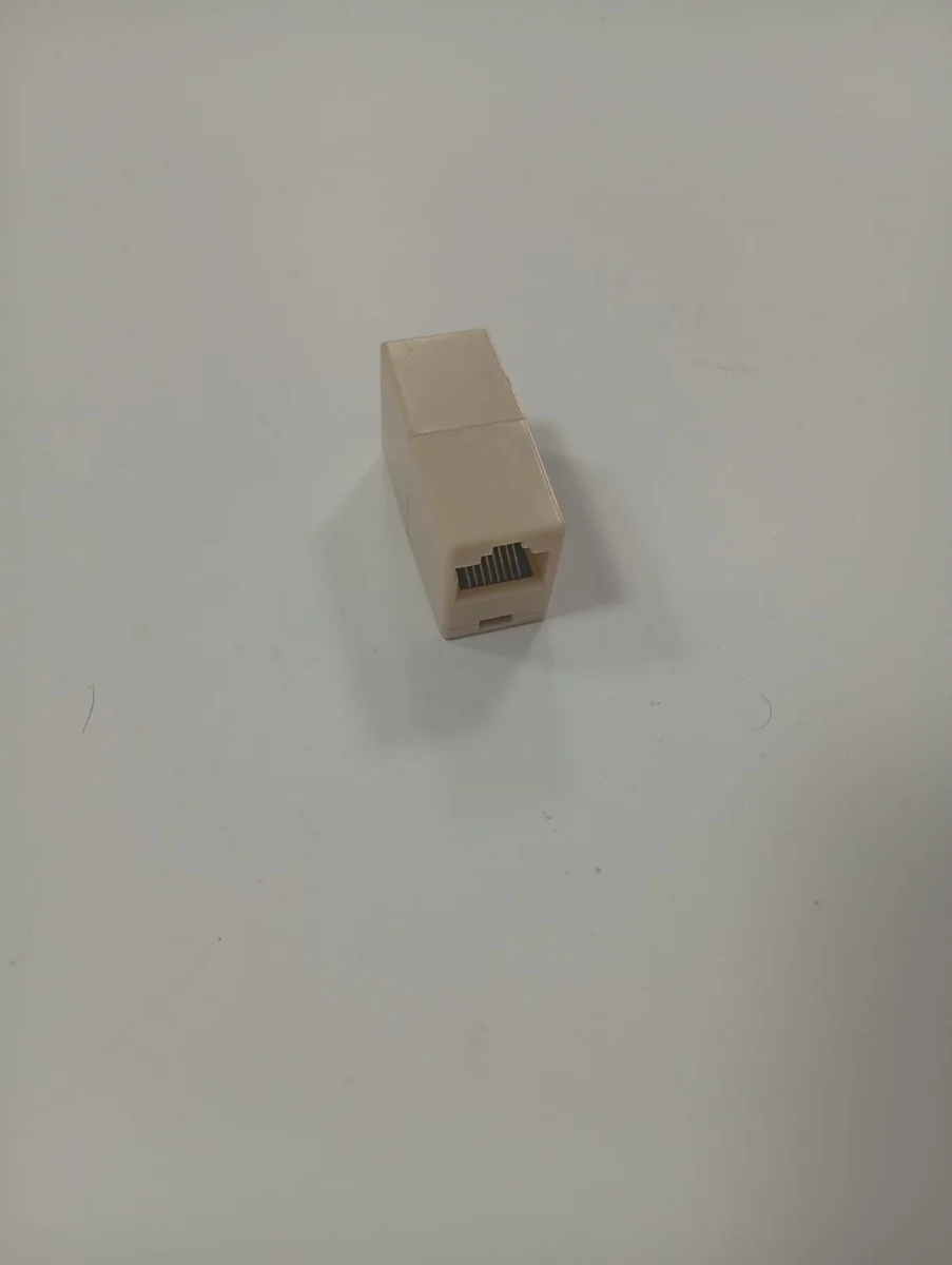 Adaptador telefónico RJ11 hembra-hembra
