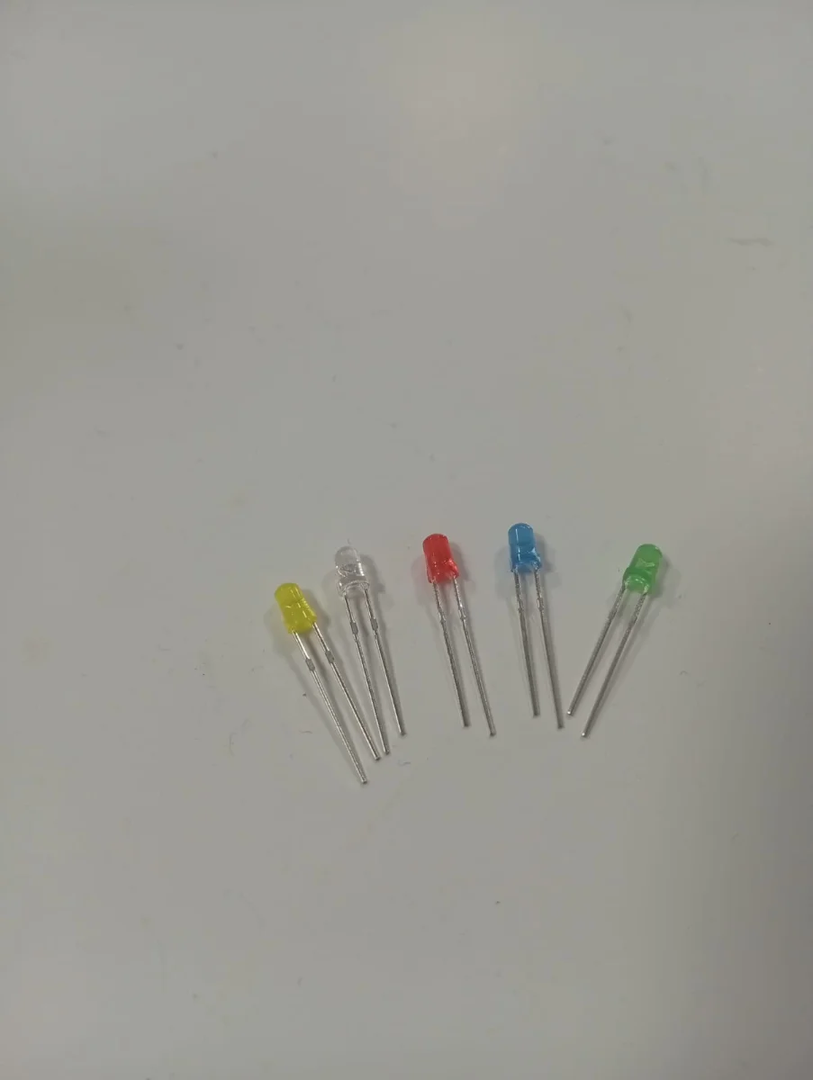 Set de lámparas LED indicadoras de colores