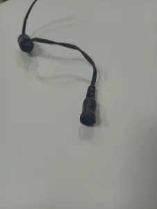 Par de conectores de cable con terminales