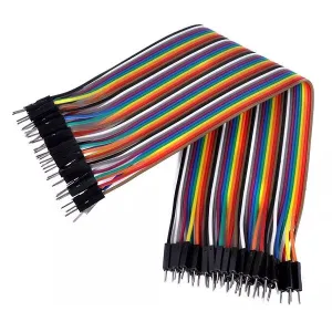 Juego de cables puente multicolor para arduino