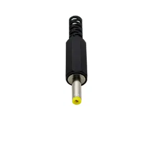 Conector Pin Fino Plug 4.0 x 1.7 mm color Amarillo