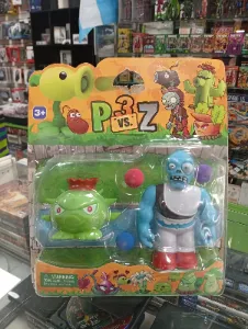 Set de figuras Plants vs. Zombies
