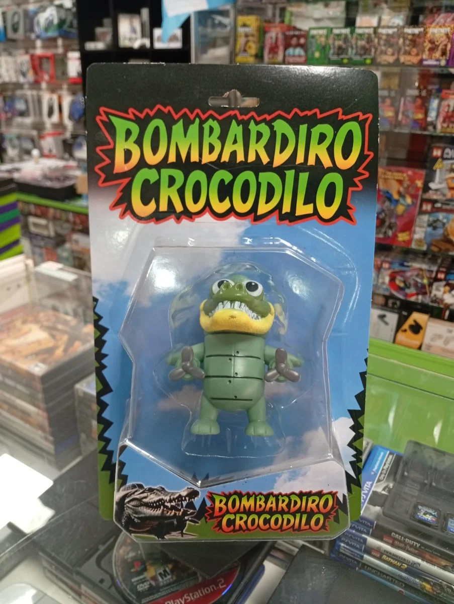 Figura Brainrot Bombardiro Crocodilo