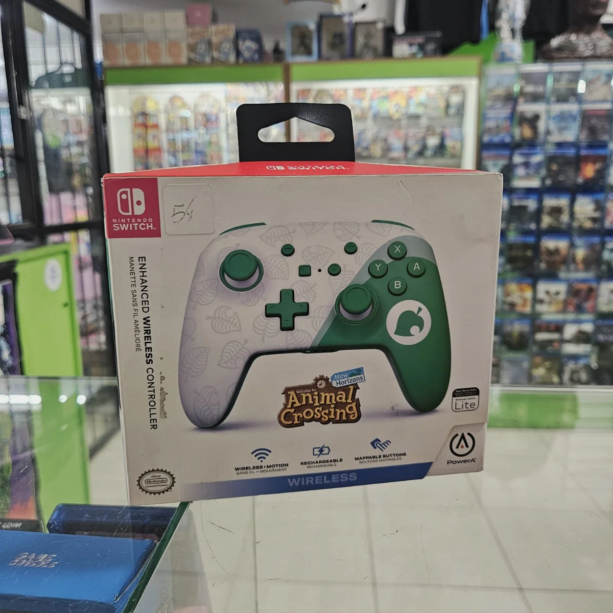 Joystick Nintendo Switch Edición Animal Crossing New Horizons