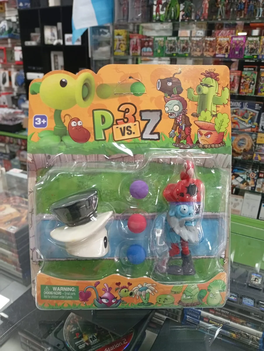 Set de figuras Plants vs. Zombies