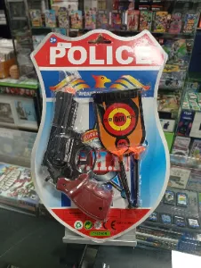 Set de policía infantil con accesorios
