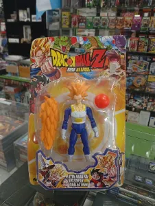 Figura de Dragon Ball Z con cabello naranja