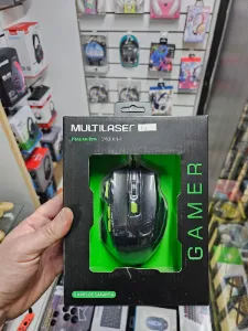 Mouse Gamer Multilaser Fire 2400 DPI