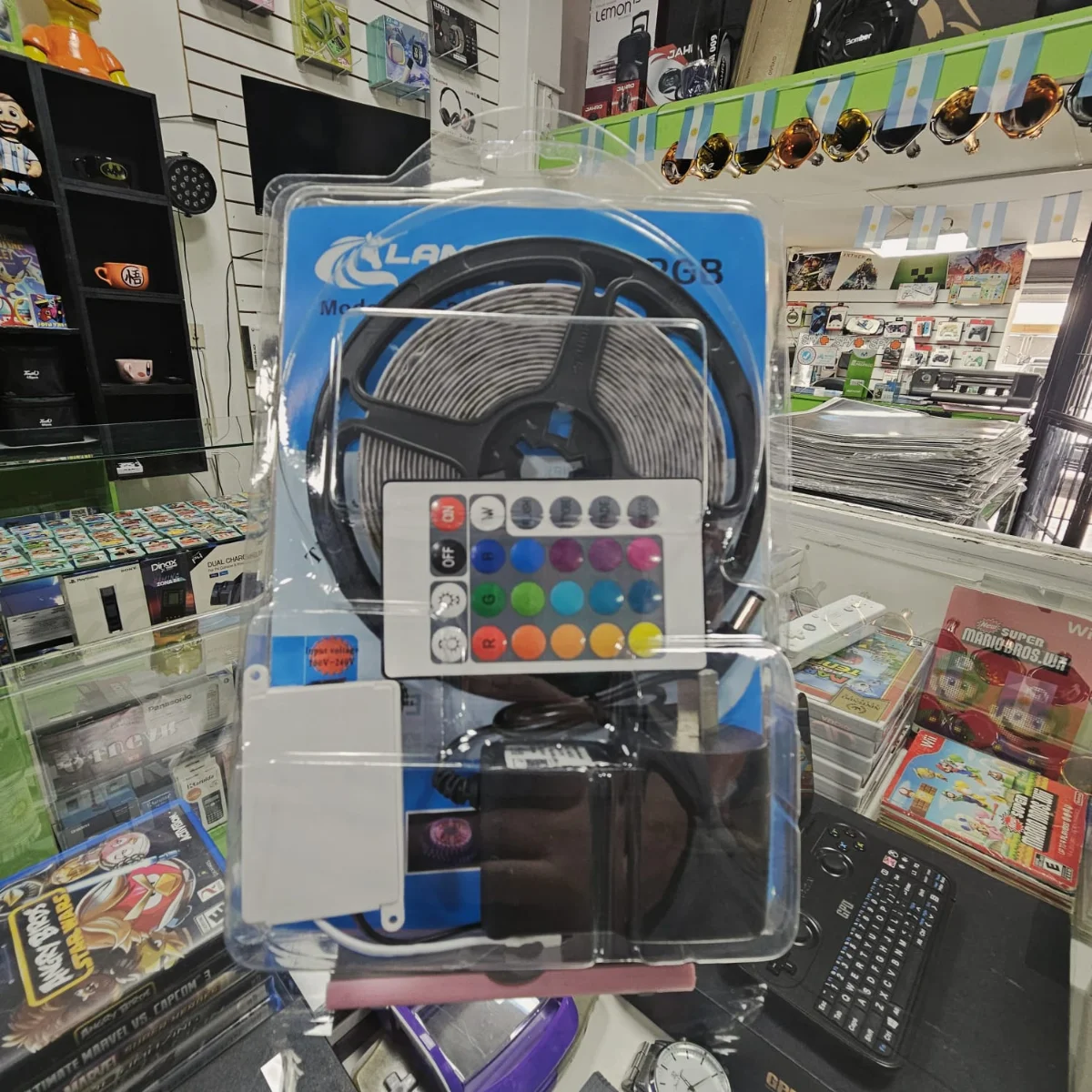Kit Tira LED RGB con Fuente y Control