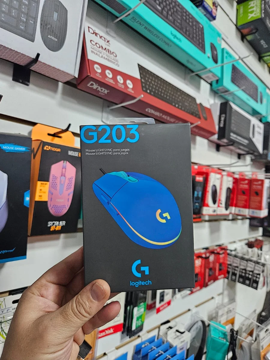 Mouse Gamer Logitech G203 LIGHTSYNC