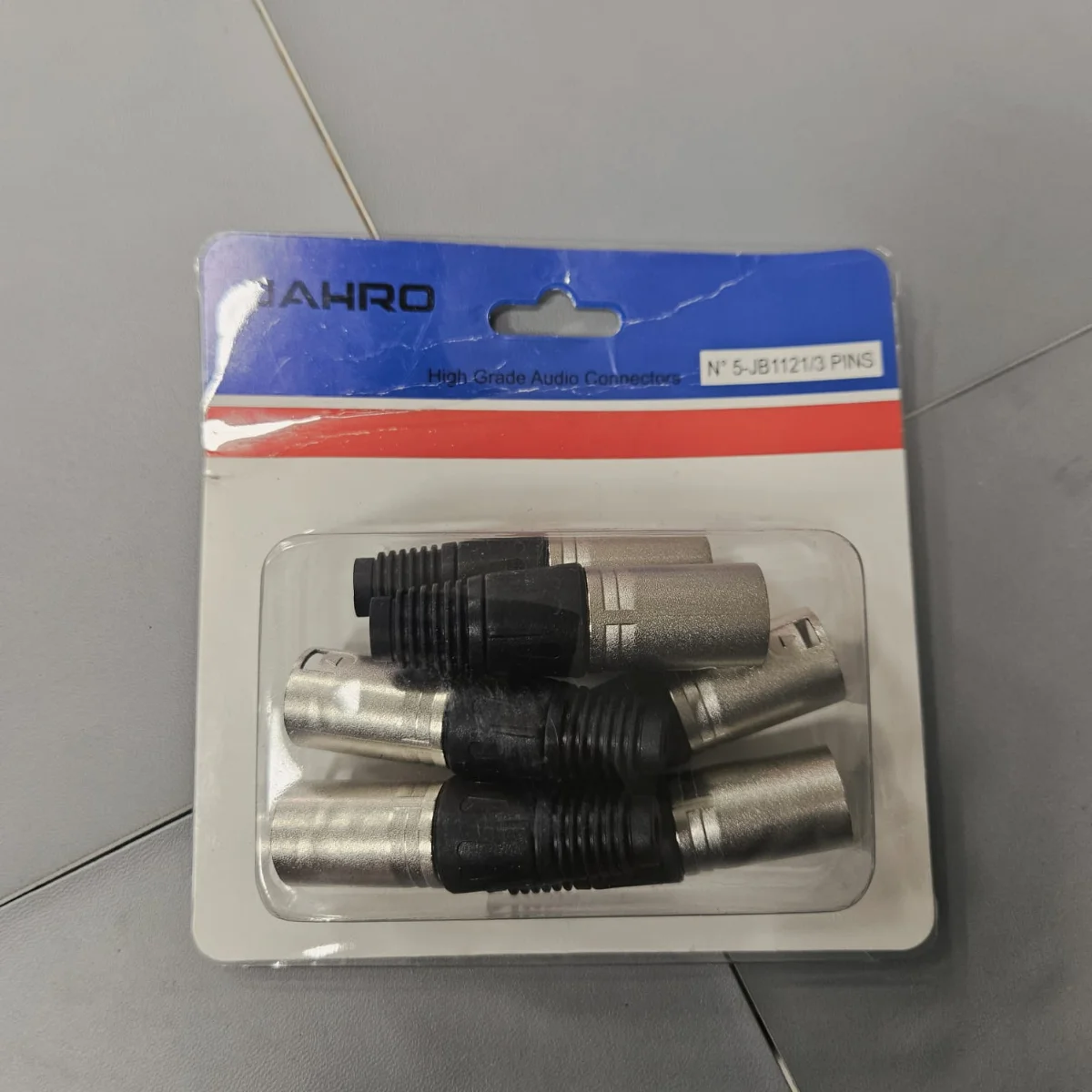 Set de Conectores XLR Hembra Jahro (Por Unidad)