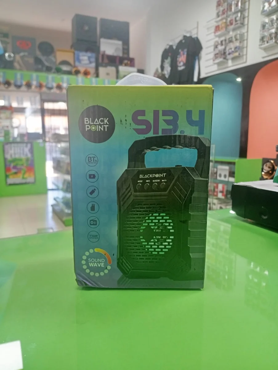 Parlante Bluetooth Black Point S134