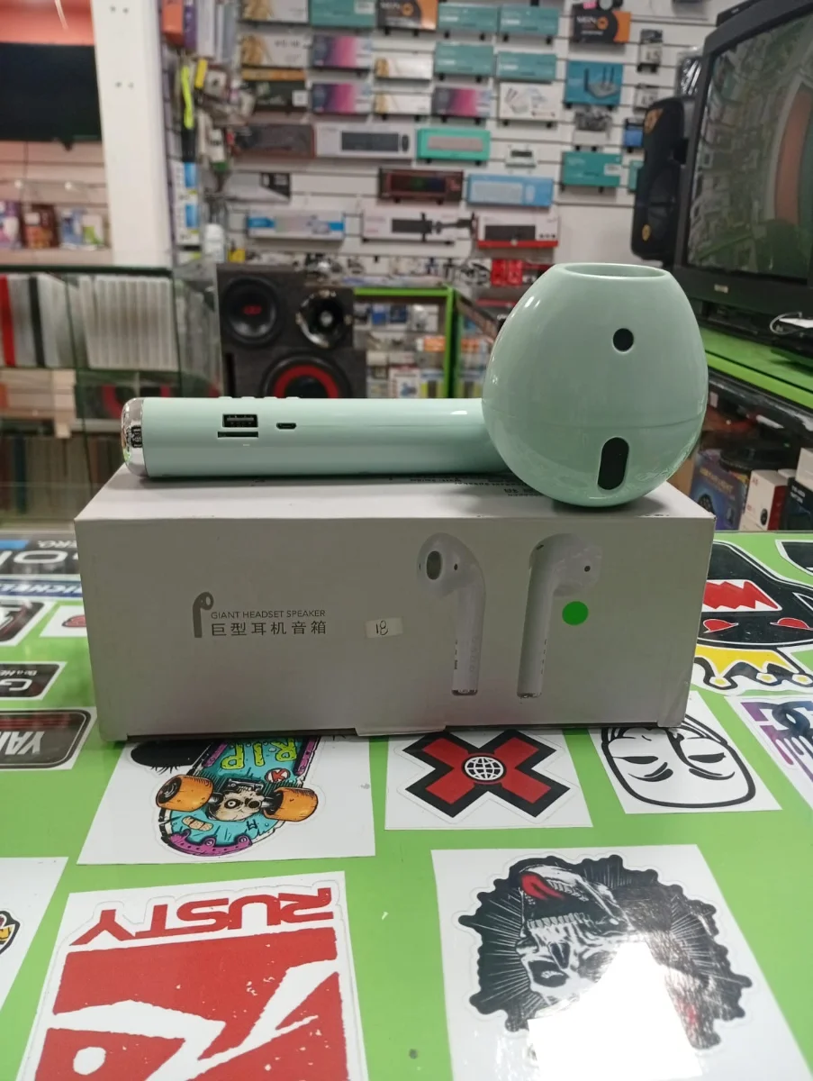 Parlante Bluetooth Diseño Auricular Gigante