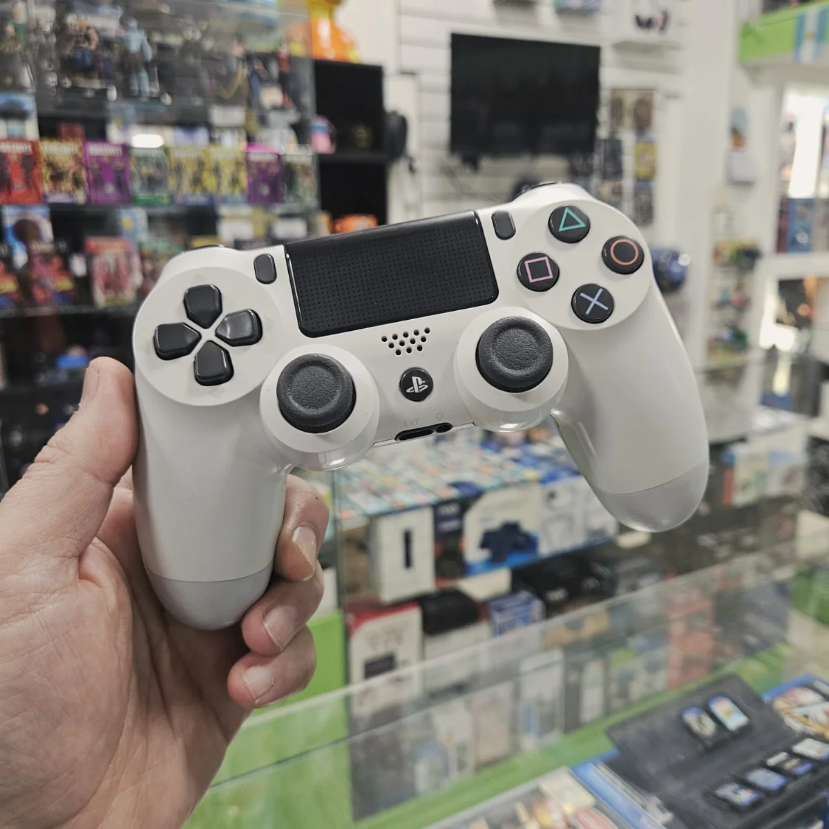 Joystick de play 4 Blanco