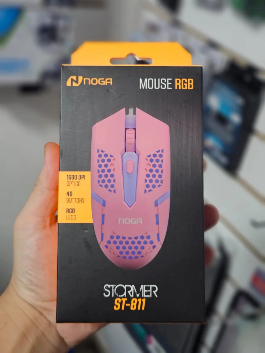 Mouse Gamer Noga Stormer ST811 RGB