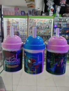 vaso con pico para niños varios diseños