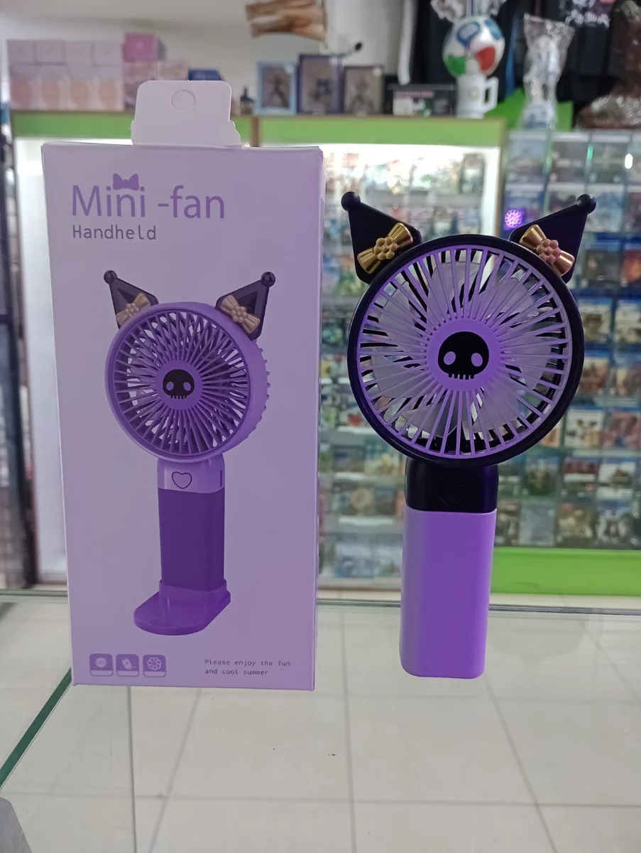 Ventilador de mano recargable
