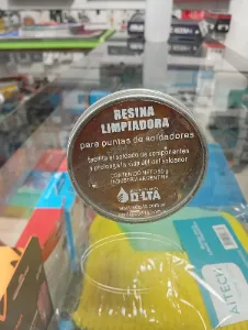 Resina limpiadora Delta para puntas de soldador 50 g