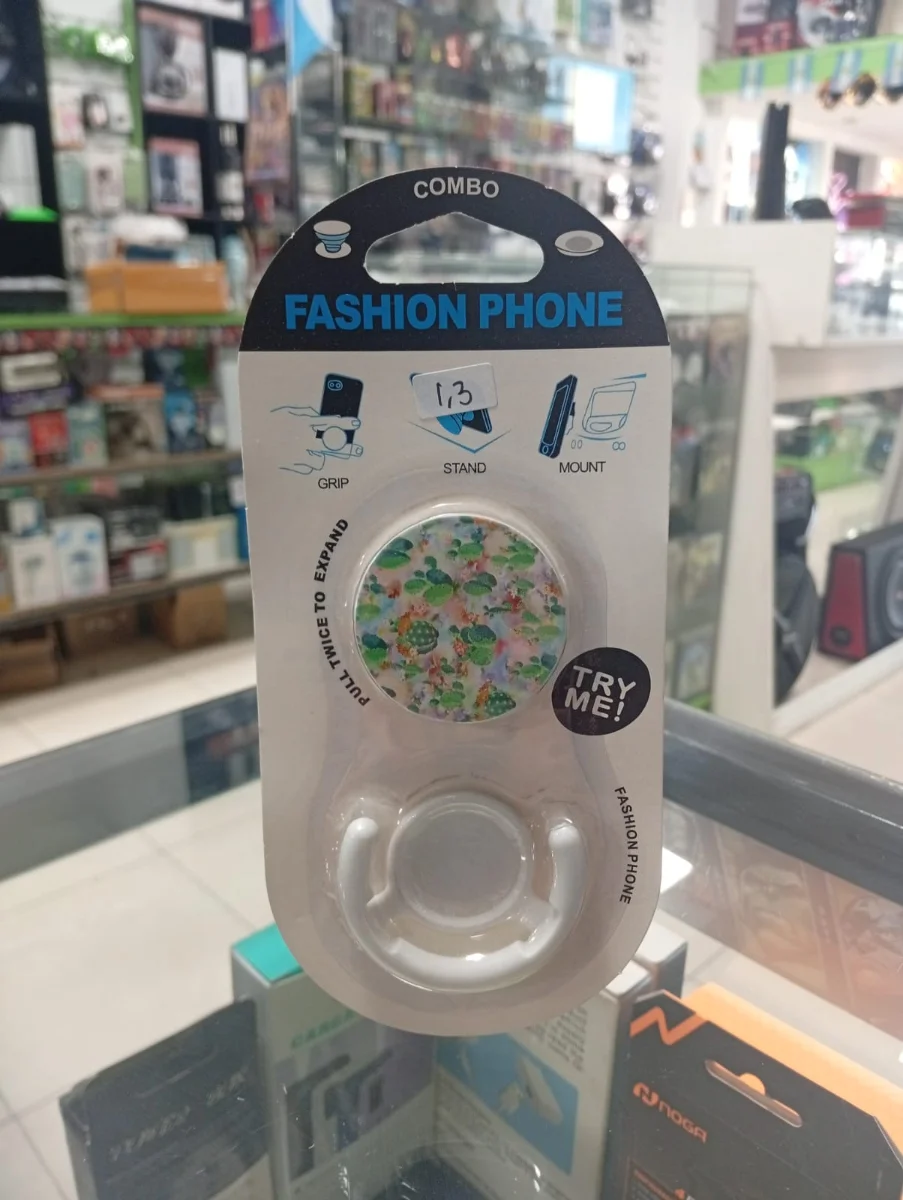 Pop socket Fashion Phone diseño floral