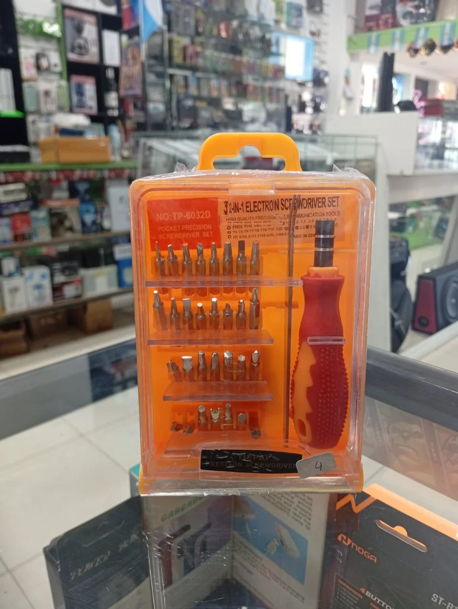 Kit de destornilladores de precisión con puntas intercambiables