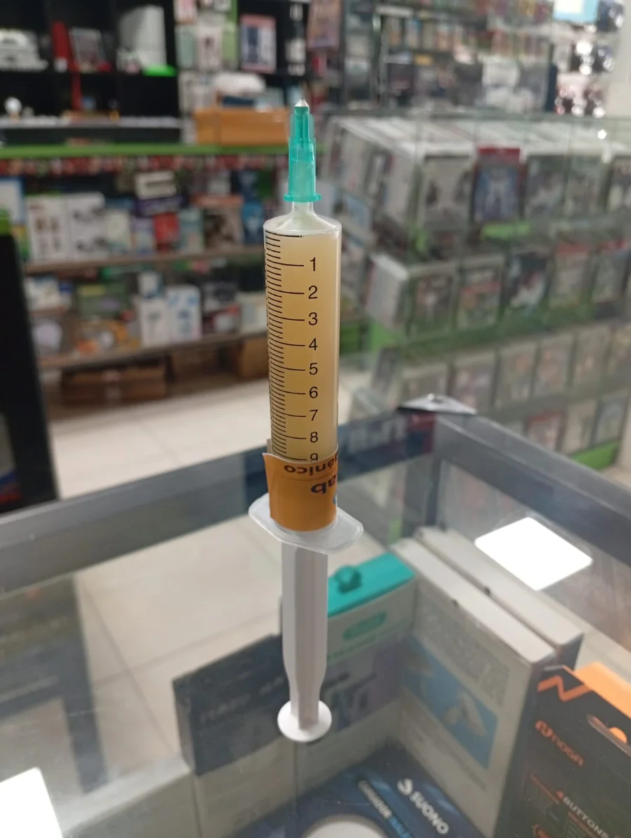 Flux para Soldadura y Desoldadura en Jeringa 10 ml