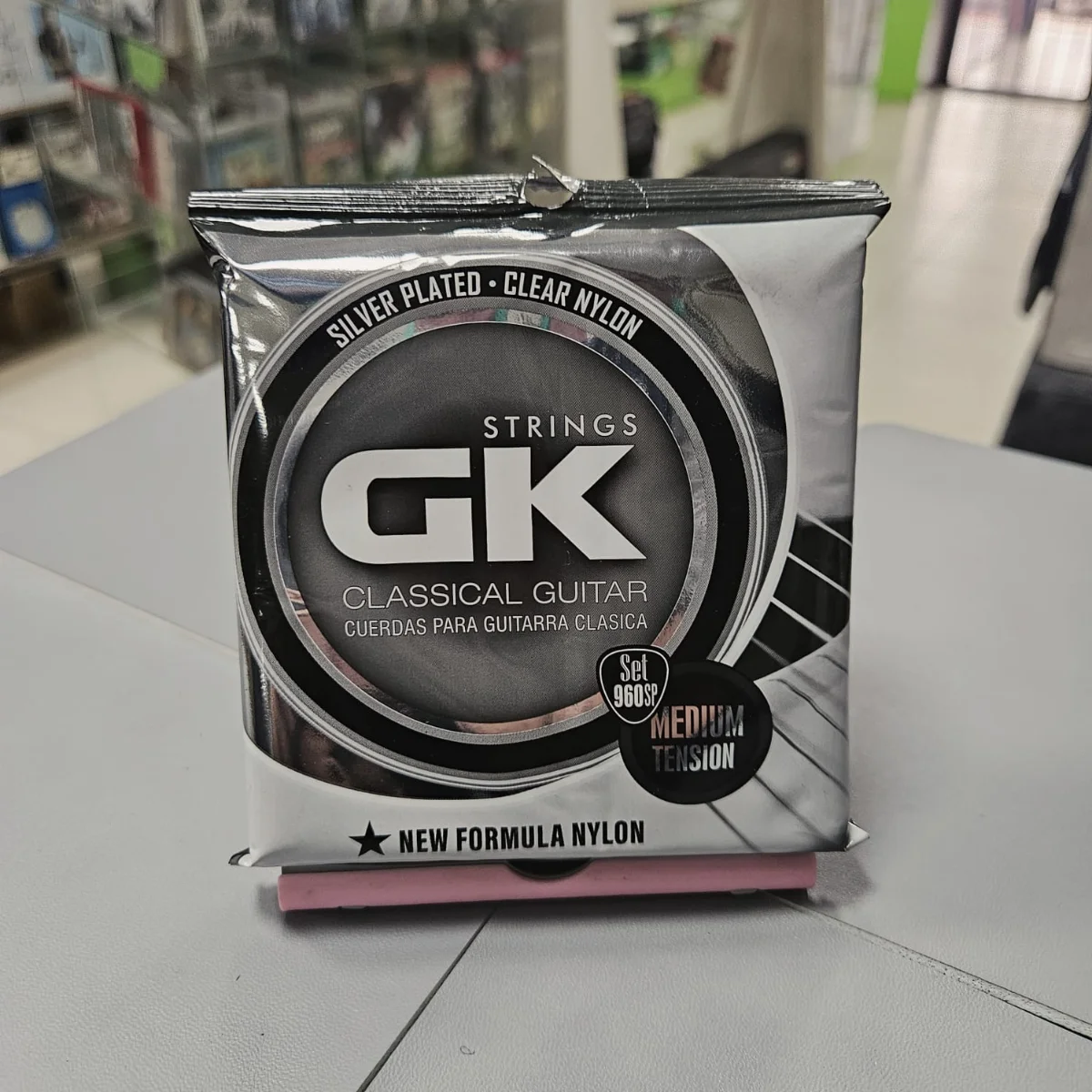 Cuerdas GK Silver Plated para guitarra clásica