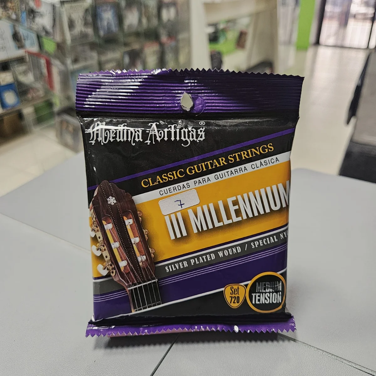 Cuerdas 3 Millennium para guitarra clásica