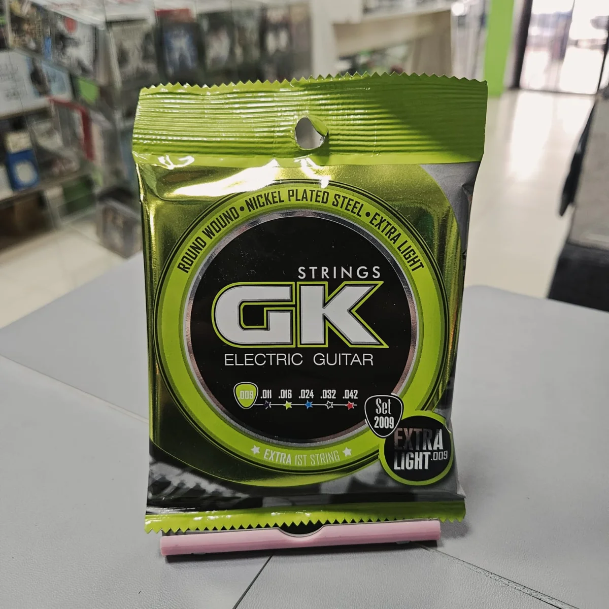 Cuerdas GK Extra Light para guitarra eléctrica