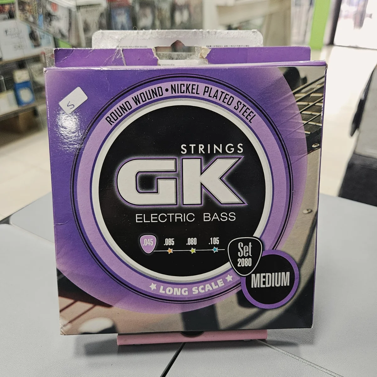 Cuerdas GK Medium para bajo eléctrico de 4 cuerdas