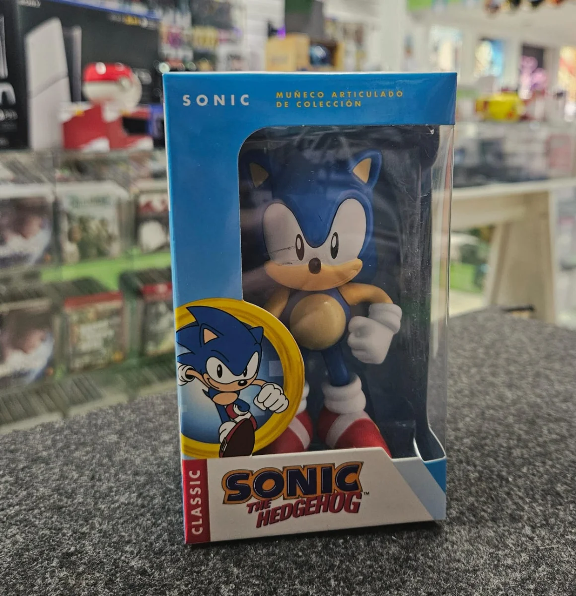 Figura articulada Sonic coleccionable
