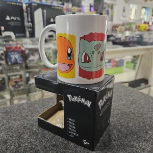 Taza Pokémon Charmander y Bulbasaur