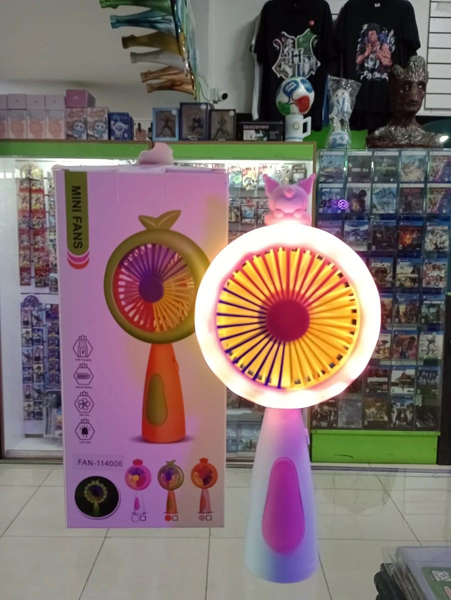 ventilador con luces
